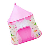 Maxbell Portable Folding Castle Tulle Game Store Develop Indoor Yurt Castle Toy Pink