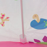 Maxbell Portable Folding Castle Tulle Game Store Develop Indoor Yurt Castle Toy Pink