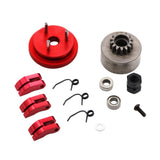 Maxbell 14T Gear Flywheel With Bearing Shoe Sets For 1/8 Rc Car Parts Red