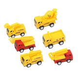 Max Maxb 6pcs Assortted Construction Engineering Truck Kids Vehicles Toys Excavator