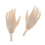 Maxbell 1/4 BJD Articulated Hands for BJD Dollfie DOD MSD 43cm Dolls Yellow