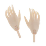 Maxbell 1/4 BJD Articulated Hands for BJD Dollfie DOD MSD 43cm Dolls Yellow