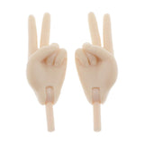 Max Maxb 1/4 BJD Articulated ScissorHands for BJD Dollfie DOD MSD 40cm Dolls Yellow