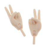 Max Maxb 1/4 BJD Articulated ScissorHands for BJD Dollfie DOD MSD 40cm Dolls Yellow