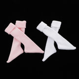 Max Maxb 2 Pairs Girls Socks Knitted Cotton Stockings for 1/4 BJD Dolls Accessories
