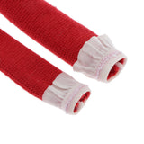 Max Maxb Fashion Girls Socks Christmas Stockings Red for 1/6 BJD Dolls Accessories