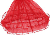 Max Maxb Lace Tulle Bridesmaid Dress Party Evening Dance Gown for 1/3 BJD Dolls Red
