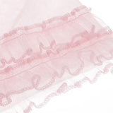 Maxbell Lace Tulle Bridesmaid Dress Party Evening Dance Gown for 1/3 BJD Dolls Pink
