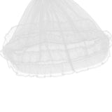Max Maxb Lace Tulle Bridesmaid Dress Party Evening Dance Gown for 1/3 BJD Dolls White