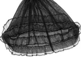 Max Maxb Lace Tulle Bridesmaid Dress Party Evening Dance Gown for 1/3 BJD Dolls Black