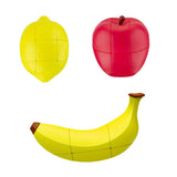 Maxbell Fruit Tiger Magic Speed Cube Puzzle Toy lemon