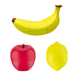 Maxbell Fruit Tiger Magic Speed Cube Puzzle Toy lemon