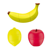 Maxbell Fruit Tiger Magic Speed Cube Puzzle Toy lemon