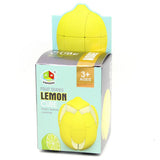 Maxbell Fruit Tiger Magic Speed Cube Puzzle Toy lemon