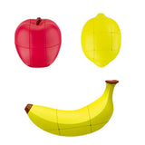 Maxbell Fruit Tiger Magic Speed Cube Puzzle Toy lemon