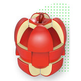 Maxbell Fruit Tiger Magic Speed Cube Puzzle Toy apple