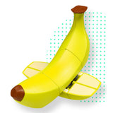 Maxbell Fruit Tiger Magic Speed Cube Puzzle Toy banana