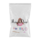 Maxbell Fashion Hair Styling Dolls Head Play Set Kids Childs Toy Beauty Girl Gift A