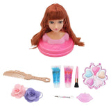 Maxbell Fashion Hair Styling Dolls Head Play Set Kids Childs Toy Beauty Girl Gift A