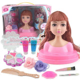 Maxbell Fashion Hair Styling Dolls Head Play Set Kids Childs Toy Beauty Girl Gift A