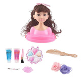 Maxbell Fashion Hair Styling Dolls Head Play Set Kids Childs Toy Beauty Girl Gift B