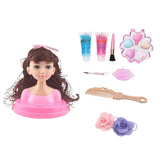Maxbell Fashion Hair Styling Dolls Head Play Set Kids Childs Toy Beauty Girl Gift B