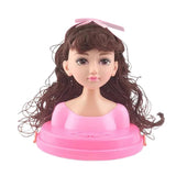 Maxbell Fashion Hair Styling Dolls Head Play Set Kids Childs Toy Beauty Girl Gift B