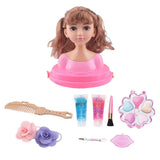 Maxbell Fashion Hair Styling Dolls Head Play Set Kids Childs Toy Beauty Girl Gift D