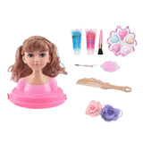 Maxbell Fashion Hair Styling Dolls Head Play Set Kids Childs Toy Beauty Girl Gift D
