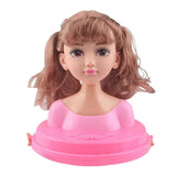 Maxbell Fashion Hair Styling Dolls Head Play Set Kids Childs Toy Beauty Girl Gift D