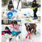 Max Maxb 3 Pieces Snowball Tool Winter Outdoor Sport Snow Toys for Kids Football L