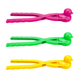 Max Maxb 3 Pieces Snowball Tool Winter Outdoor Sport Snow Toys for Kids Duck L