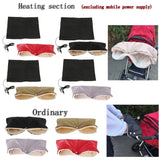 Maxbell Winter Pram Stroller Mittens Muff Glove Cart Accessories Black