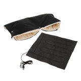 Maxbell Winter Pram Stroller Mittens Muff Glove Cart Accessories Black with Heater