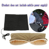 Maxbell Winter Pram Stroller Mittens Muff Glove Cart Accessories Yellow with Heater