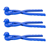 Maxbell Large Snowball Clip Ball Maker Snow Mold for Kids Outdoor Sports Tool Blue