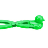 Maxbell Large Snowball Clip Ball Maker Snow Mold for Kids Outdoor Sports Tool Green