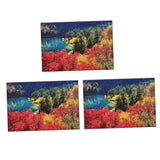 Maxbell 1/12 Dollhouse Miniature Wood Painting Modern Picture Print Wall Art Style 2