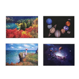 Maxbell 4pcs 1:12 Dollhouse Walling Painting Decor Accessories B