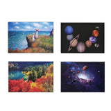 Maxbell 4pcs 1:12 Dollhouse Walling Painting Decor Accessories B