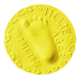 Maxbell Ultralight Clay Baby Handprint Footprint Print Mud DIY Craft Yellow