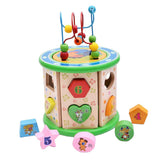 Maxbell Intelligence Beads String Kids Early Education Shape Colorful Toy Boxed