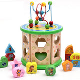 Maxbell Intelligence Beads String Kids Early Education Shape Colorful Toy Boxed