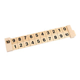 Maxbell Wooden Math Arithmetic Addition Ruler Kids Children Toys Scientific Gifts