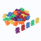 Maxbell Montessori Rainbow Counting Bears Matching Game Sorting Kids Toddlers Toys 4cm