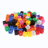 Maxbell Preschool Learning Resources Interlocking Math Link Cubes Building Block Toy