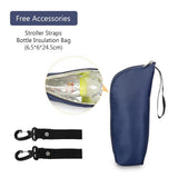 Maxbell Diaper Bag Backpack Large Capacity Baby Nursing Bag Dark Blue