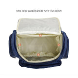 Maxbell Diaper Bag Backpack Large Capacity Baby Nursing Bag Dark Blue