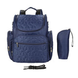 Maxbell Diaper Bag Backpack Large Capacity Baby Nursing Bag Dark Blue