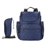 Maxbell Diaper Bag Backpack Large Capacity Baby Nursing Bag Dark Blue